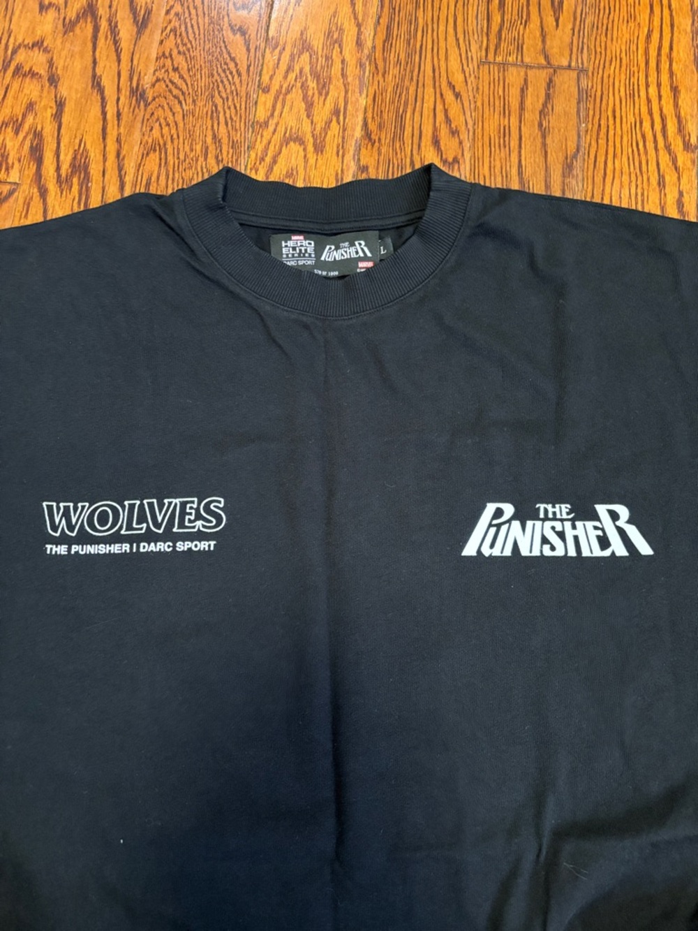 Darc Sport Marvel The Punisher Black Shirt Size: Large NWT - Picture 5 of 7